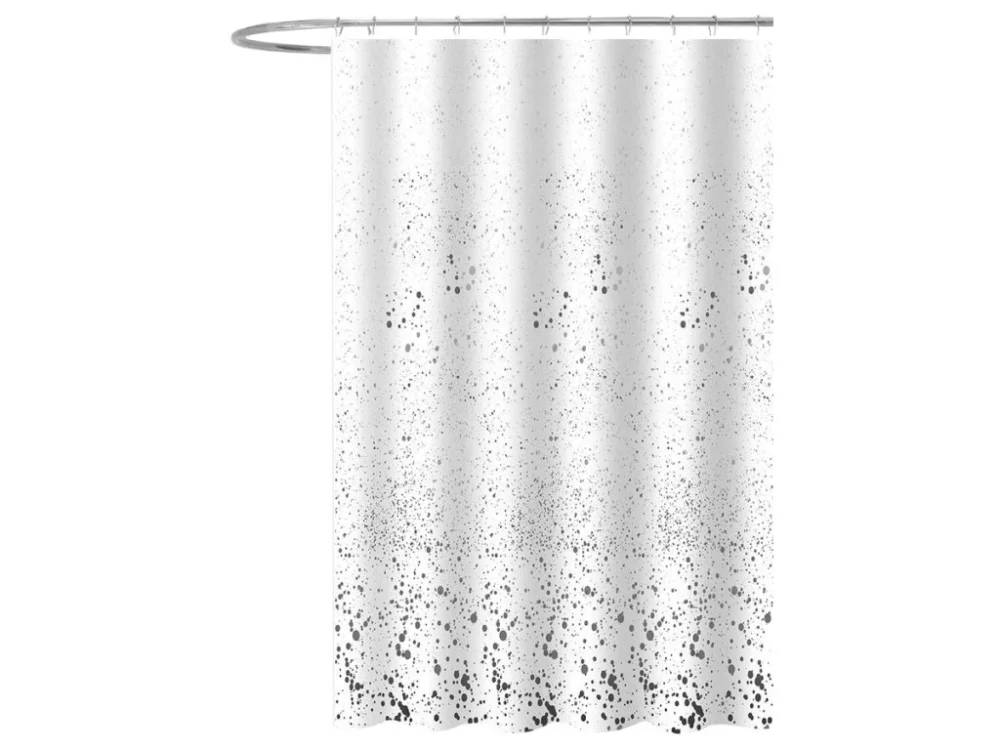 Aqualine Sprchový závěs 180x180cm, polyester, bílá, kaňky ZV042 Top Prodej