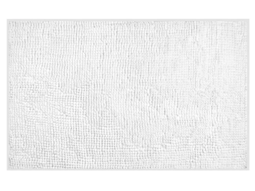Jen Po Omezenou Doba Aqualine CHENILL koupelnová předložka 50x80cm, 100% polyester, bílá CH2011