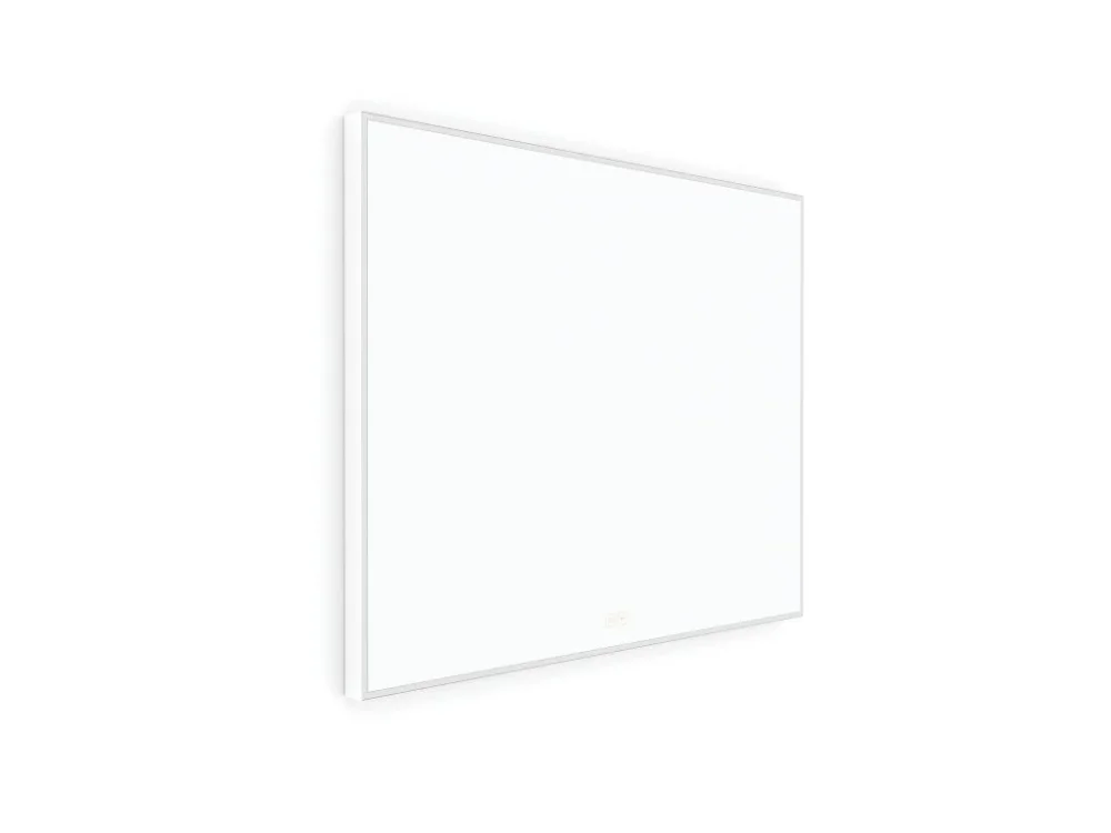 NIMCO OBDELNÍKOVÁ - OSTRÉ ROHY Bílé LED zrcadlo 900x700 se dvěma dotykovými senzory ZPB 13019VX-05 Super Cena