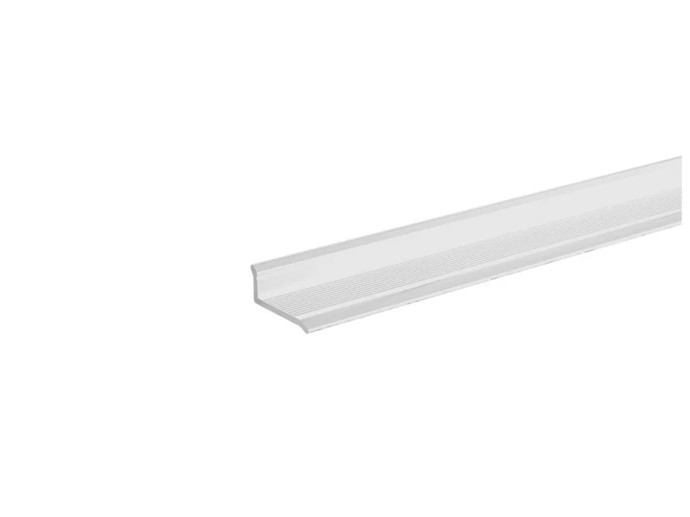 Bezpečná Platba ACARA AP49 ukončovací lišta samolepící, hliník RAL9003, 10 mm, 2,7 m AADVAE 1800-SK/RAL9003