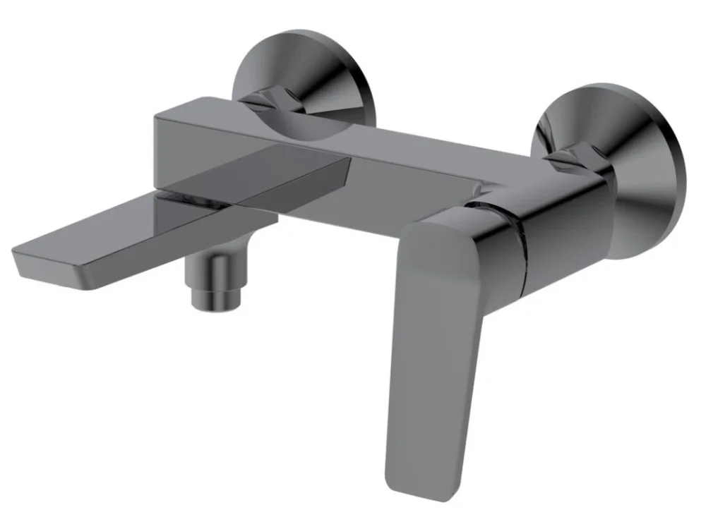 Aqualine FLERY nástěnná vanová/sprchová baterie, otočné ramínko, gun metal FY010GM Cenově Výhodný