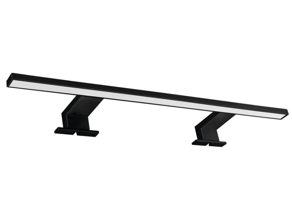 Poslední Šance Aqualine SERAPA LED svítidlo, 9W, 230V, 600x40x100mm, IP44, hliník, černá mat SA148B