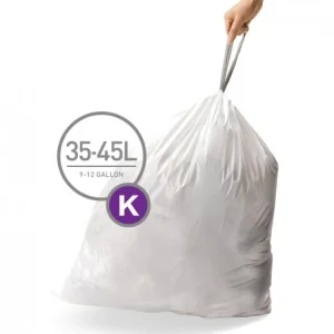 Akce Simplehuman Sáčky do odpadkového koše 35-45 l Simplehuman zatahovací 20 ks SHCW0171