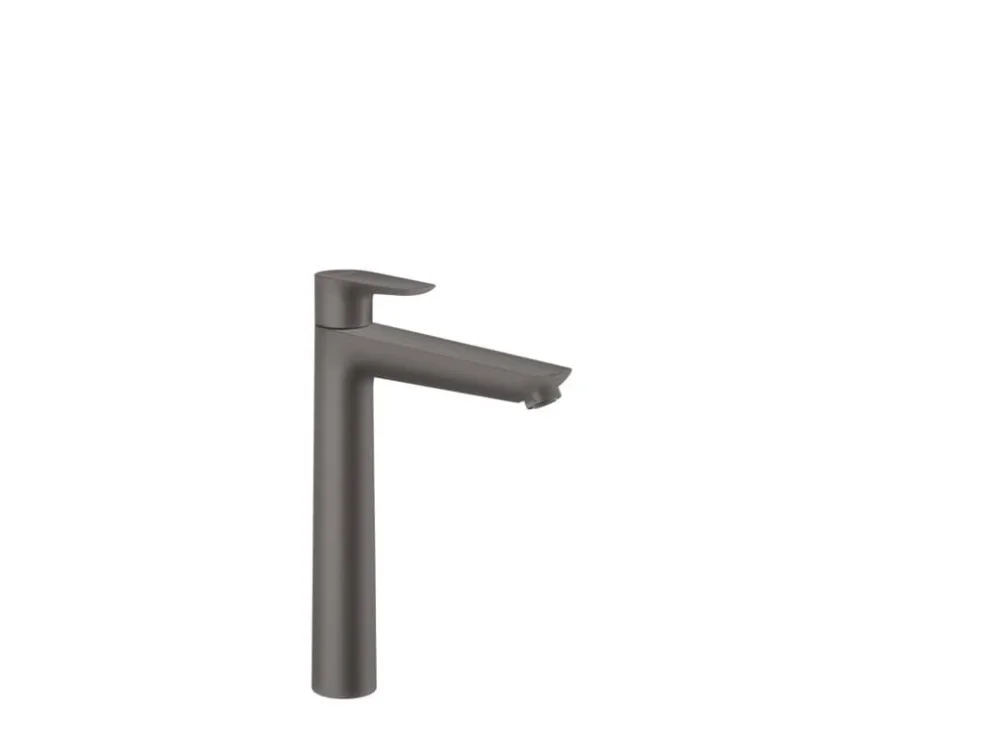 Hansgrohe Vysoká umyvadlová baterie Hansgrohe Talis E bez výpusti kartáčovaný černý chrom 71717340 Speciální Cena