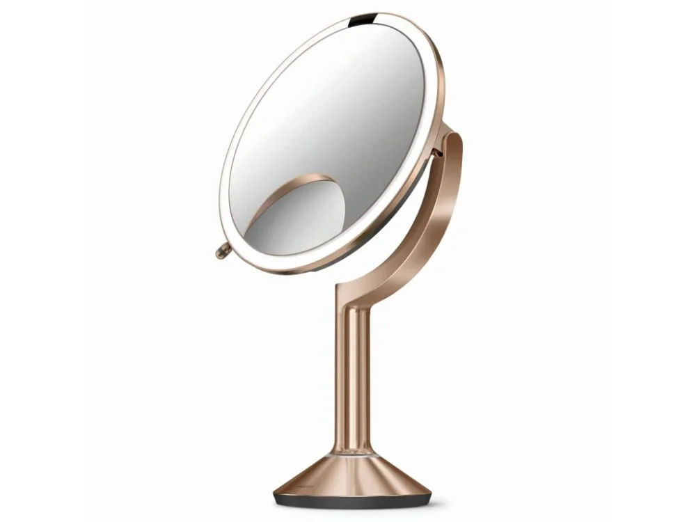 Simplehuman Kosmetické zrcátko Simplehuman Trio rose gold nerez ocel SHST3034 Nakupujte Hned