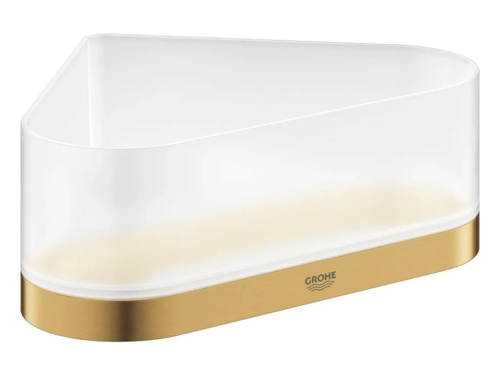 Dokud Zásoby Vydrží Grohe Polička GROHE Selection kartáčovaný cool sunrise G41038GN0
