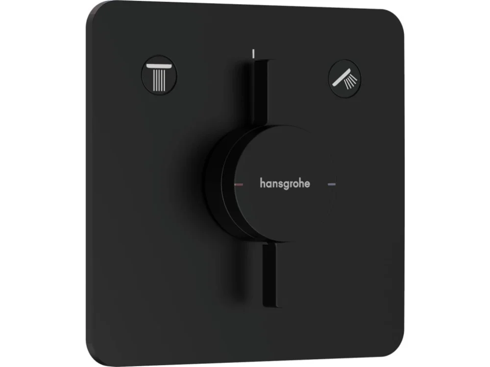 Dokud Zásoby Vydrží Hansgrohe Sprchová a vanová baterie Hansgrohe DuoTurn Q bez podomítkového tělesa matná černá 75414670