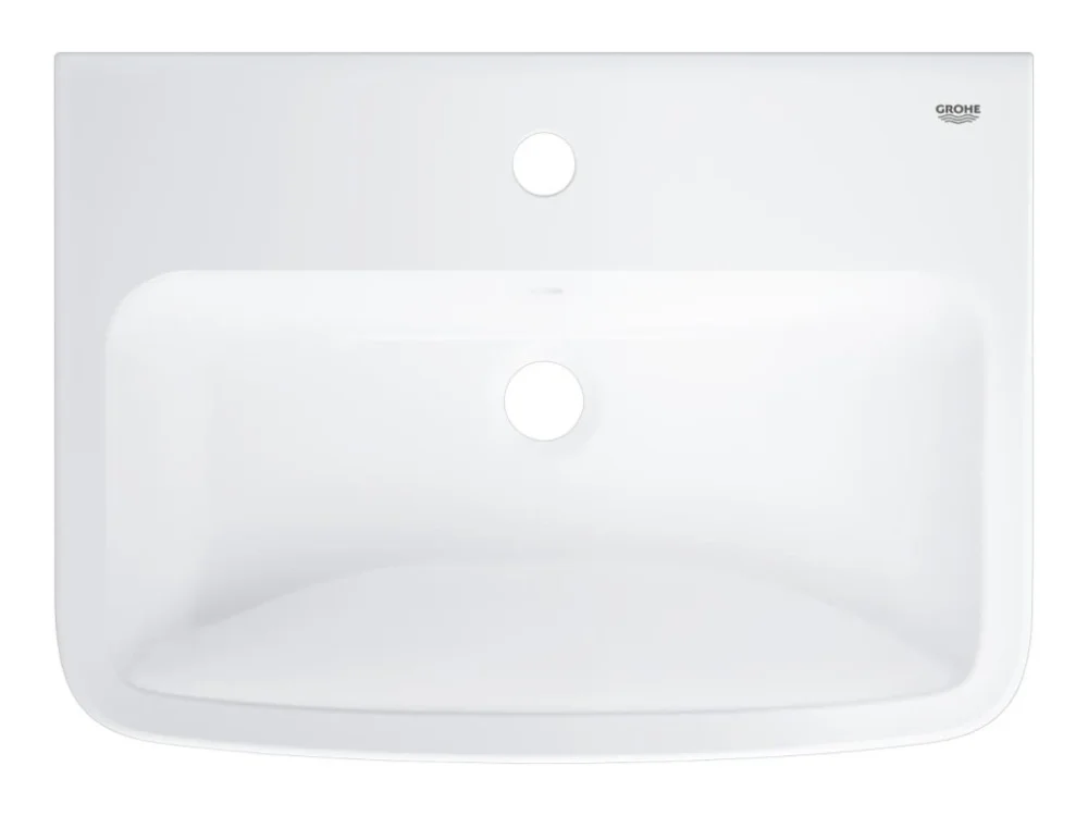 Jen Po Omezenou Doba Grohe Umyvadlo Grohe BauEdge Ceramic 55x40 cm alpská bílá otvor pro baterii uprostřed 39807000