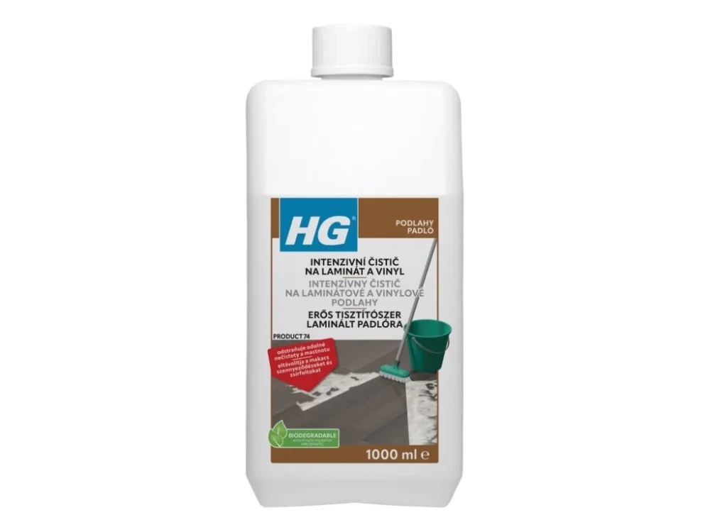 HG HG intenzivní čistič pro laminátové plovoucí podlahy HGICL Bezpečná Platba