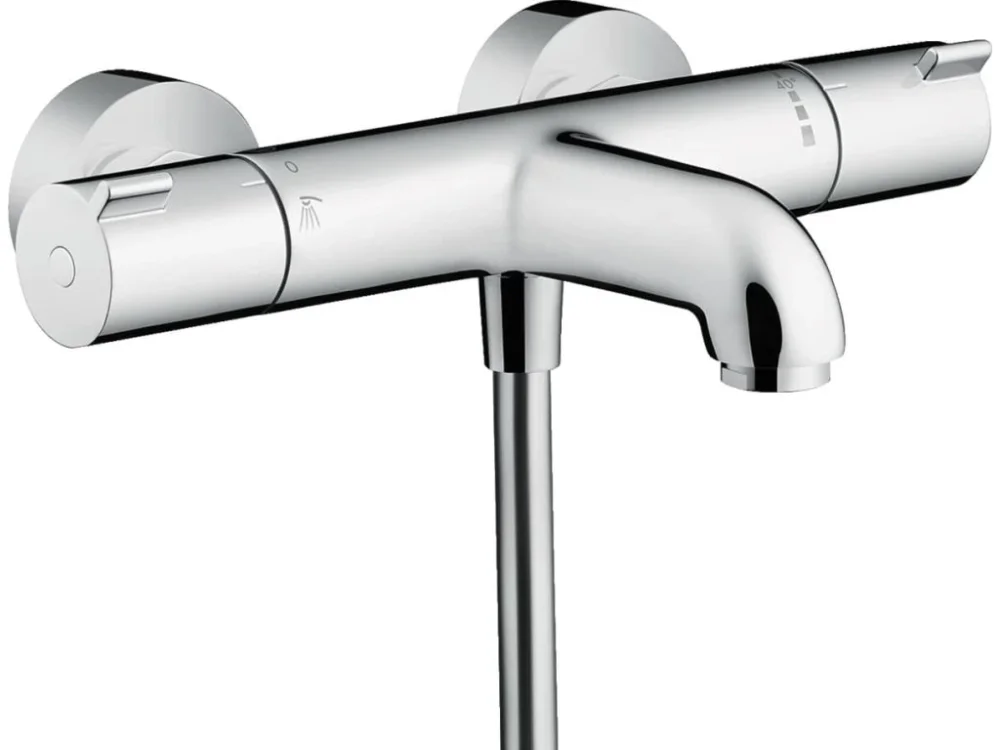 Hansgrohe Vanová baterie Hansgrohe Ecostat bez sprchového setu 150 mm chrom 13201000 Sleva