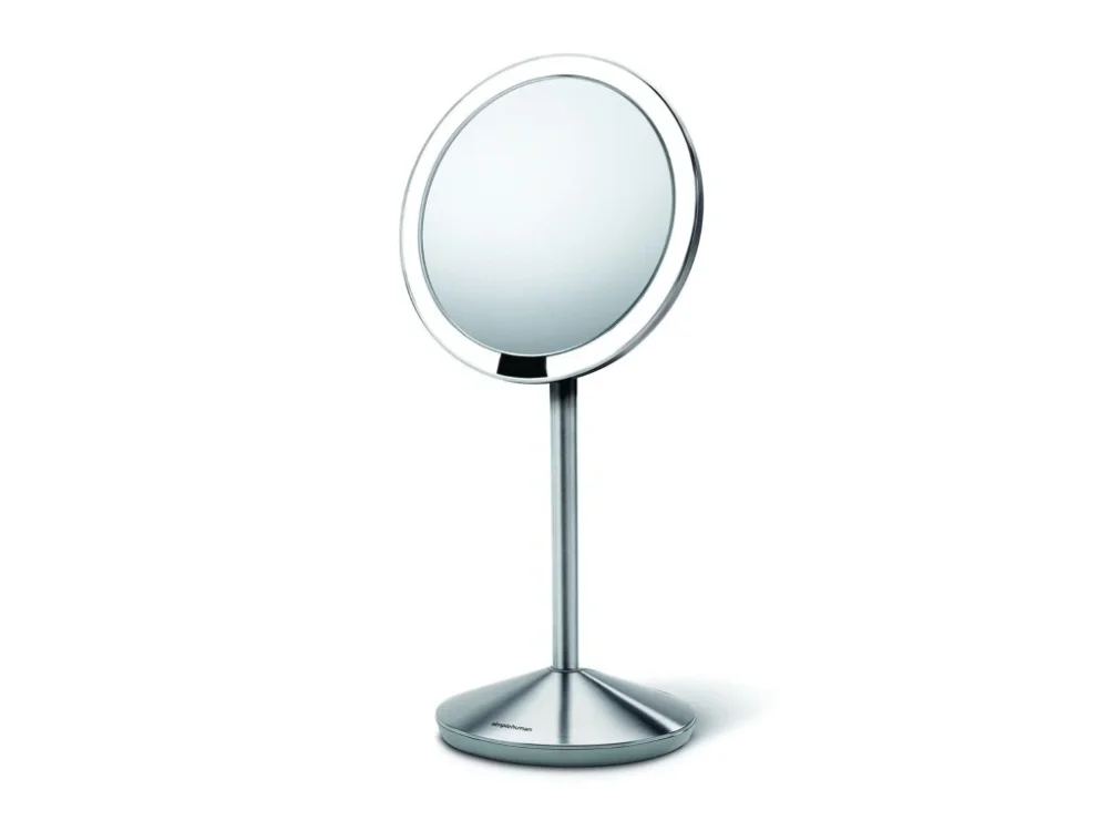 Tovární Cena Simplehuman Kosmetické zrcátko Simplehuman Mini kartáčovaná nerez ocel SHST3004