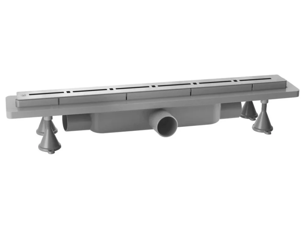 Vysoce Kvalitní Omp Tea RENOVA ECO LINE podlahový žlab s nerezovým roštem, L-740, DN40 4943.904.8C