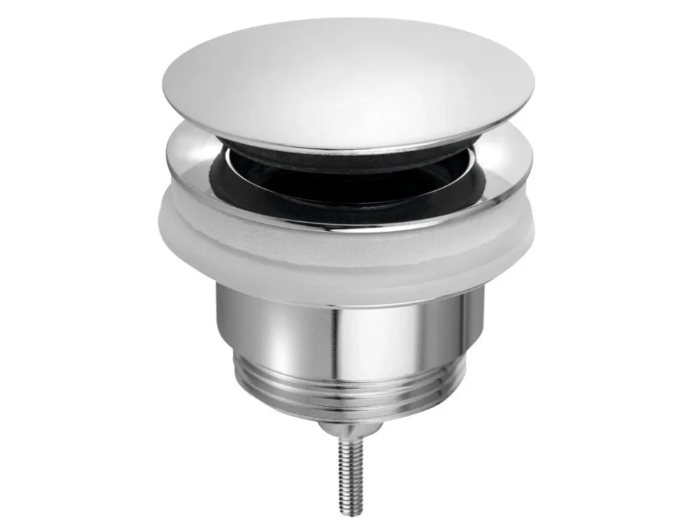 Speciální Cena Omp Tea Umyvadlová výpust 5/4“, click-clack, velká zátka, 10-45mm, chrom 7532.310.5
