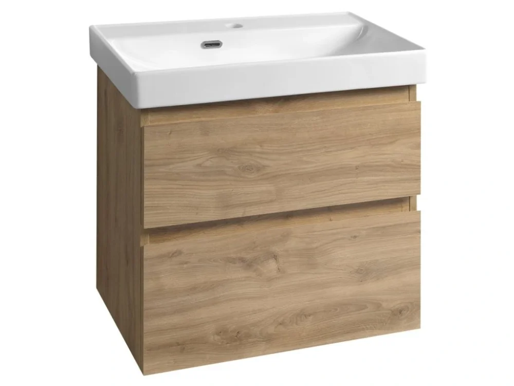 Speciální Cena Aqualine ALTAIR umyvadlová skříňka 61,5x60x37cm, dub emporio AI368