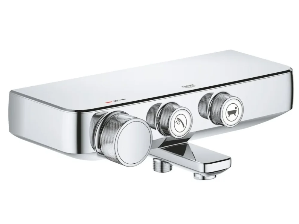 Akce Grohe Vanová termostatická baterie GROHE Smart Control 150 mm chrom 34718000