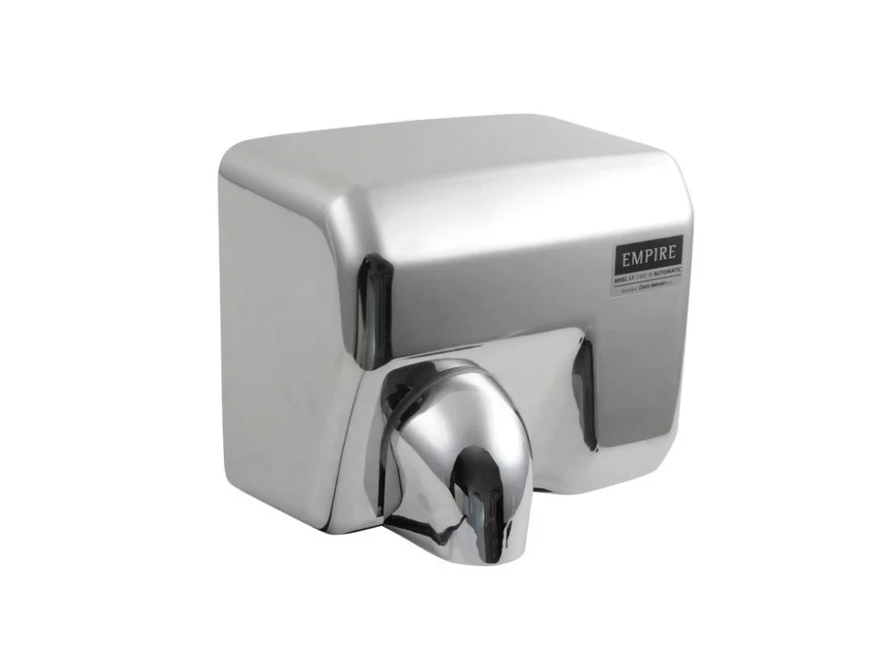 EMPIRE EMPIRE bezdotykový elektrický osoušeč rukou 230 V, 2400 W, 278x243x213 mm, nerez mat 9818 Hit Sezóny