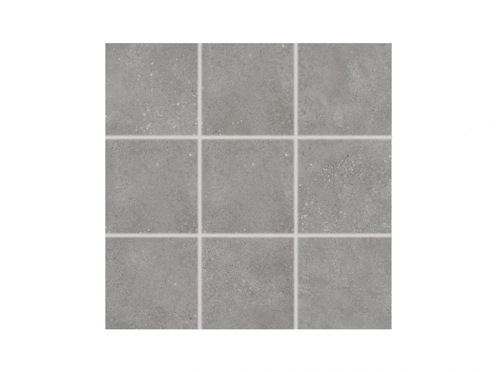 Rychlé Dodání RAKO Betonico DAK11791 dlaždice slinutá šedá 10x10 cm bal=1m2