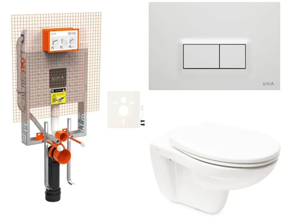 SAT Závěsný WC set k zazdění VitrA Normus SIKOVZNOR54600 Dokud Zásoby Vydrží