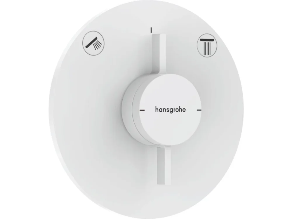 Hansgrohe Sprchová a vanová baterie Hansgrohe DuoTurn S bez podomítkového tělesa matná bílá 75418700 Akční Cena