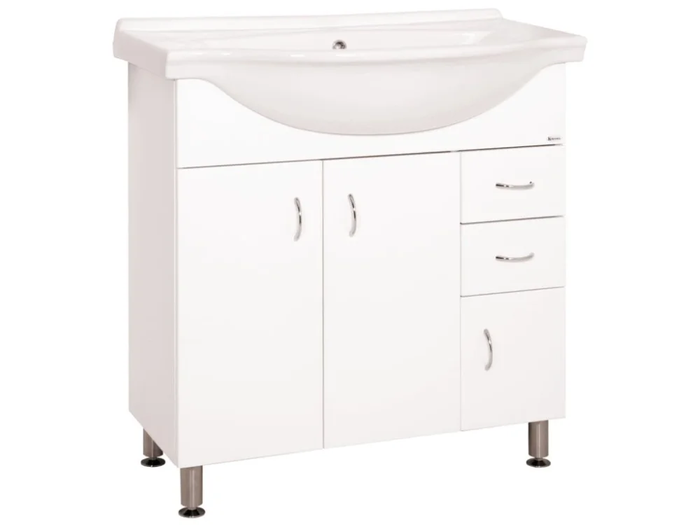 Keramia Koupelnová skříňka s umyvadlem Keramia Pro 80x50 cm bílá PRO80DV Kup Teď