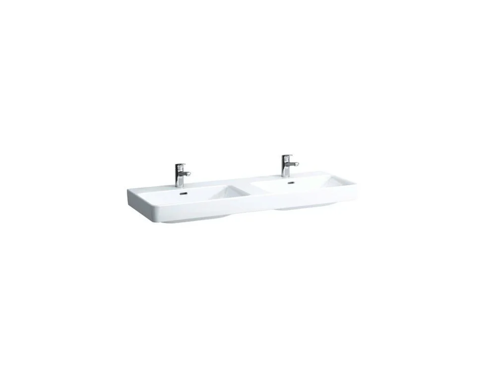Ihned K Objednání Laufen Dvojumyvadlo Laufen Pro S 130x46 cm dva otvory pro baterii H8149680001041