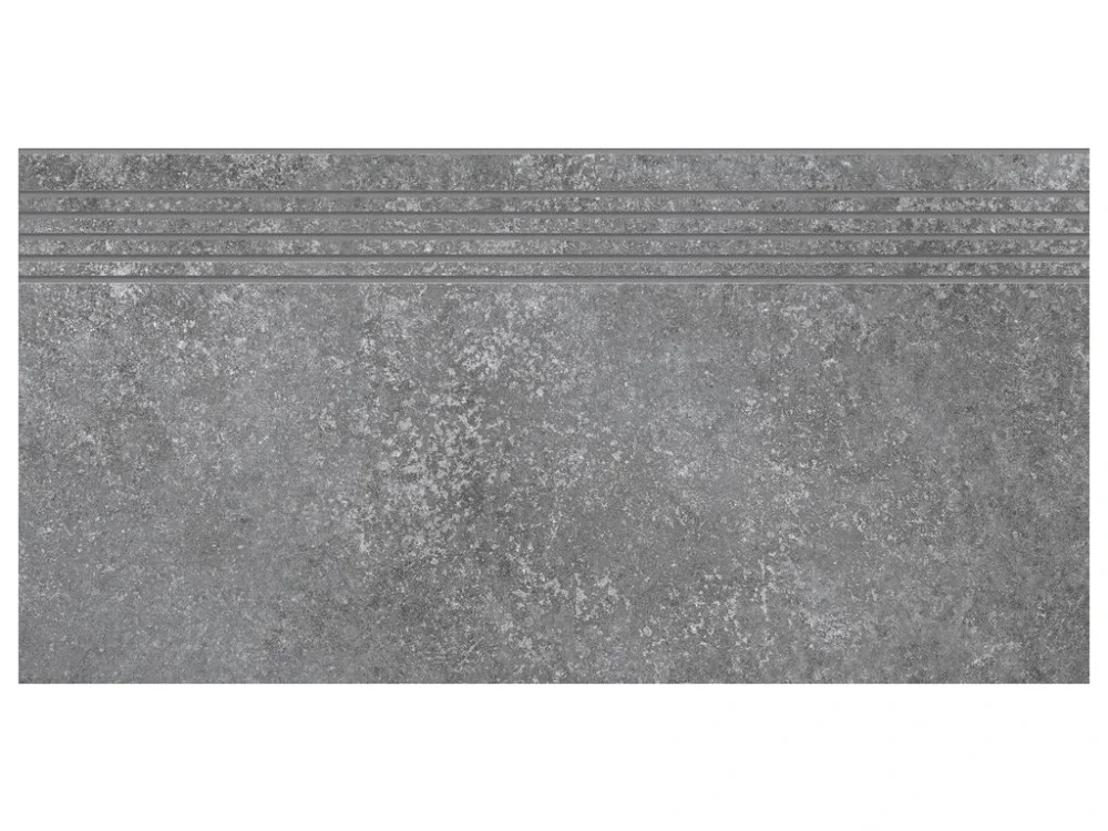 RAKO Abetone DCPSR839 schodovka tmavě šedá 30x60 cm Jen Po Omezenou Doba
