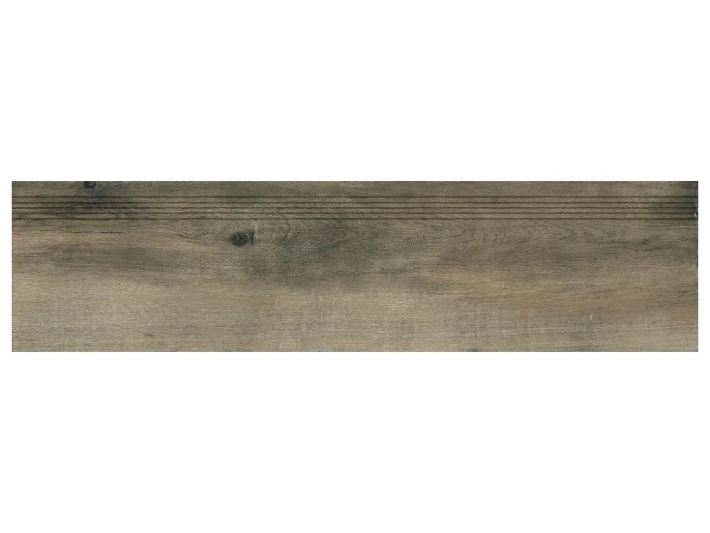 RAKO Saloon DCPVD748 schodovka tmavě hnědá 30x120 cm Hit Sezóny
