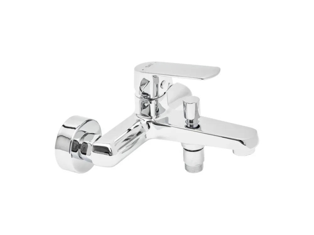 SAT Vanová baterie SAT Feel bez sprchového setu 150 mm chrom SATBSFEEL222 Nová Kolekce