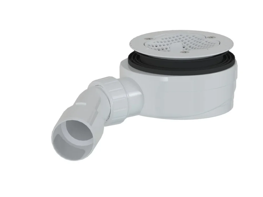SAT Sifon ke sprchové vaničce SAT Project 90 mm bílá plast SATESLIM90BS Nízká Cena