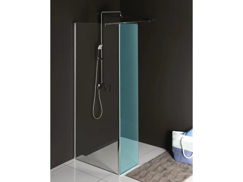 Polysan MODULAR SHOWER stěna k instalaci na zeď, pro připojení pevného panelu, 800 mm MS2A-80 Nízká Cena