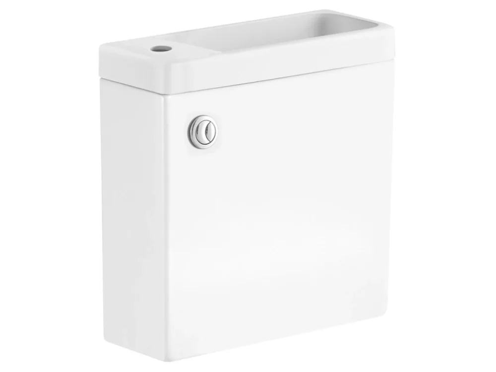 Omezená Nabídka Aqualine JALTA HYGIE nádržka s umývátkem k WC kombi, bílá NDPB103H-2