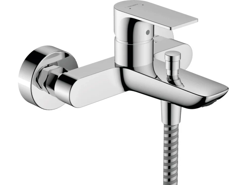 Nová Kolekce Hansgrohe Vanová baterie Hansgrohe Rebris E bez sprchového setu 150 mm chrom 72450000