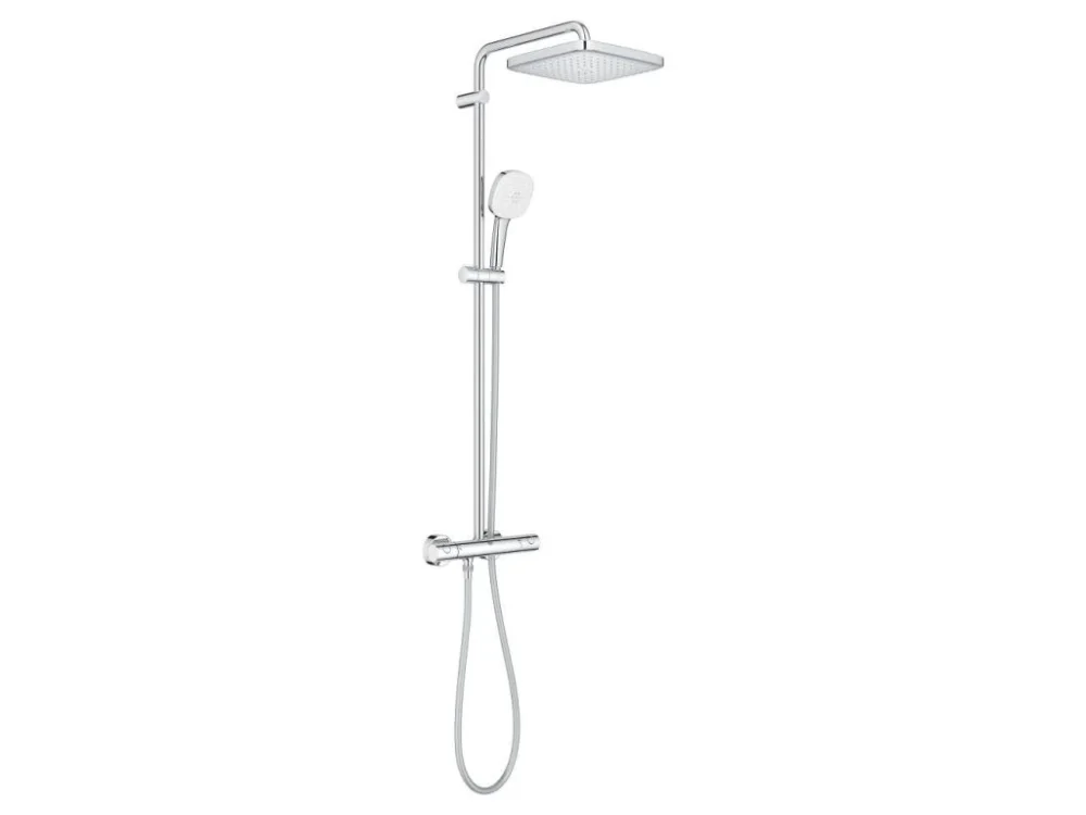 Grohe Sprchový systém GROHE Tempesta Cube System s termostatickou baterií chrom 26689001 Nejlepší Cena