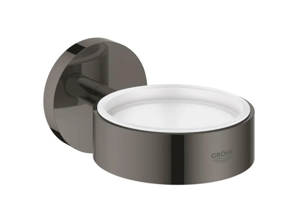 Cenová Bomba Grohe Držák GROHE Essentials bez skleničky Hard Graphite 40369A01