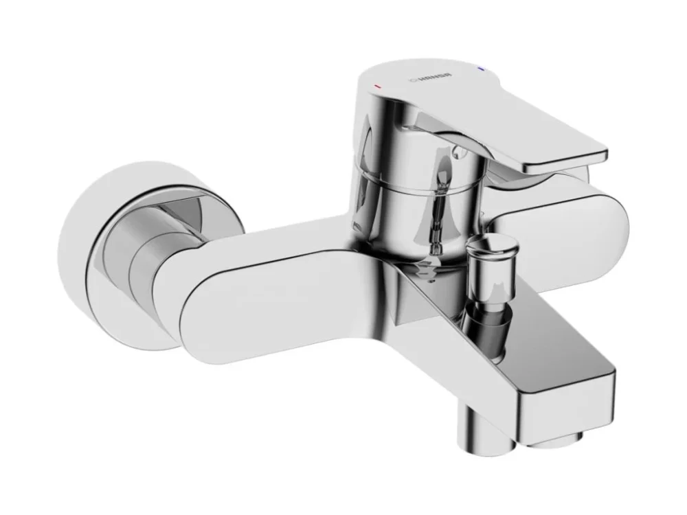 Hansa Vanová baterie Hansa Twist bez sprchového setu 150 mm chrom 09742183 Vrácení Zdarma