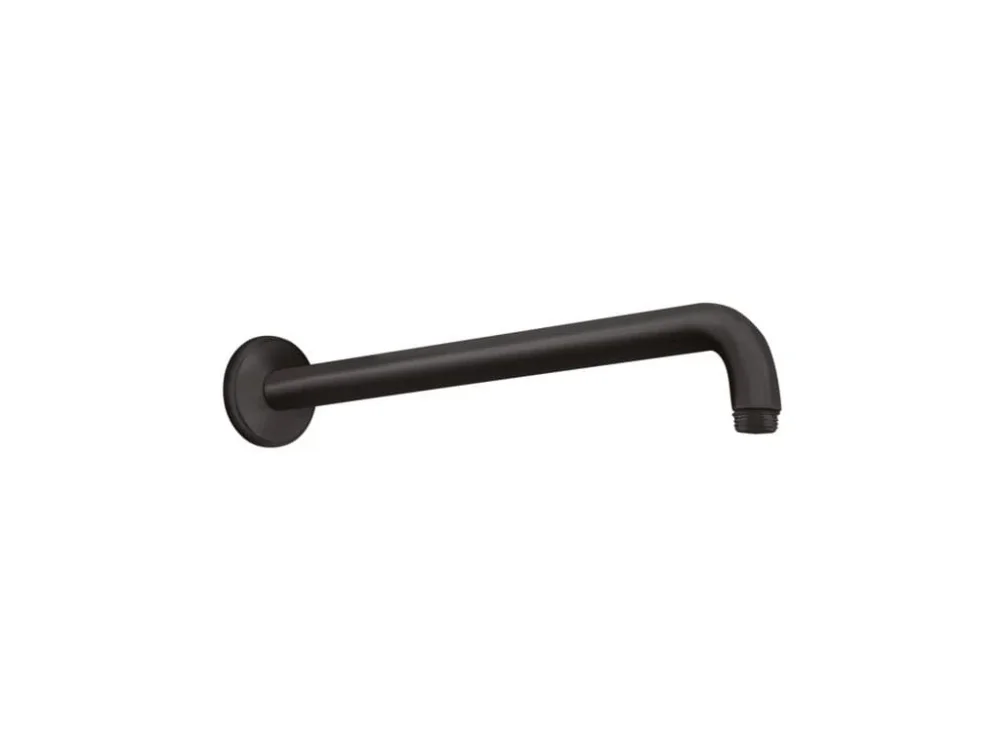Hansgrohe Sprchové rameno Hansgrohe na stěnu matná černá 27413670 Víkendová Akce