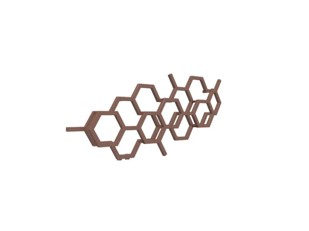 Terma Hex 502x1126 vodní radiátor Copper YP Dokud Zásoby Vydrží