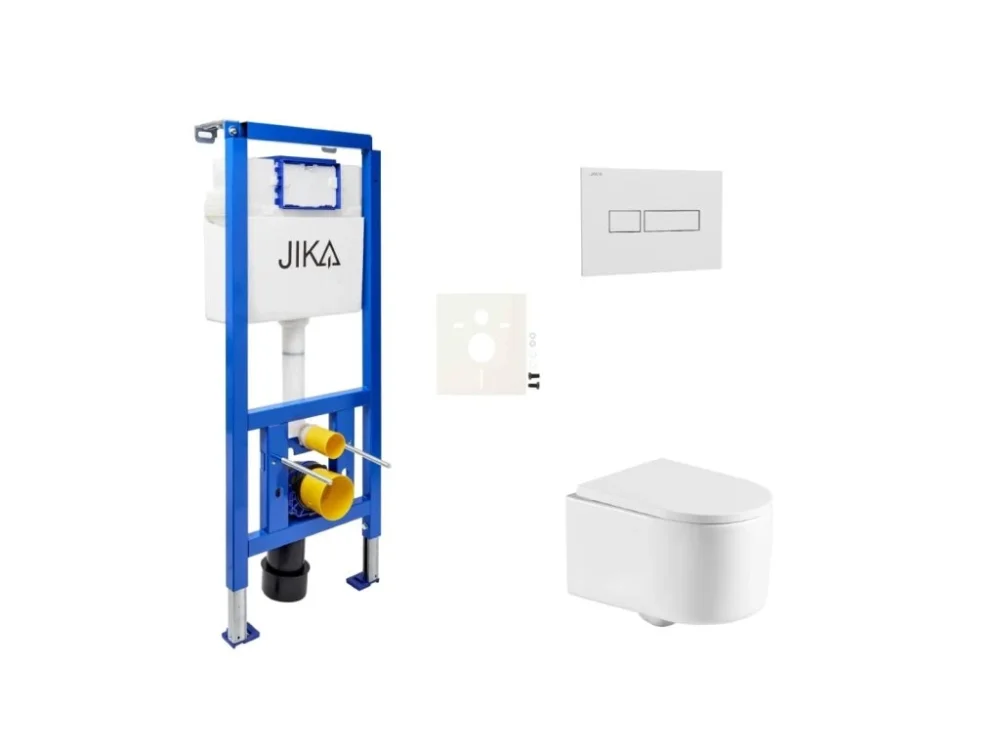 Rychlé Dodání SAT Závěsný WC set do lehkých stěn / předstěnová SAT SIKOJSTOR72