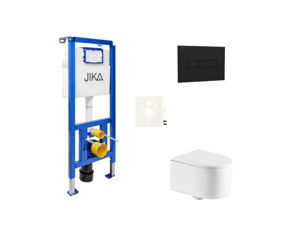 Výhodná Nabídka SAT Závěsný WC set do lehkých stěn / předstěnová SAT SIKOJSTOR72CRM