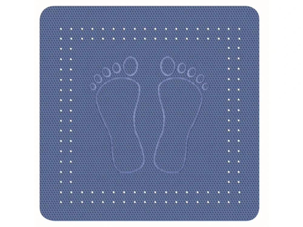Kleine Wolke Protiskluzová podložka do vany Kleine Wolke Foot modrá 55x55 cm 4388720002 Sezónní Sleva