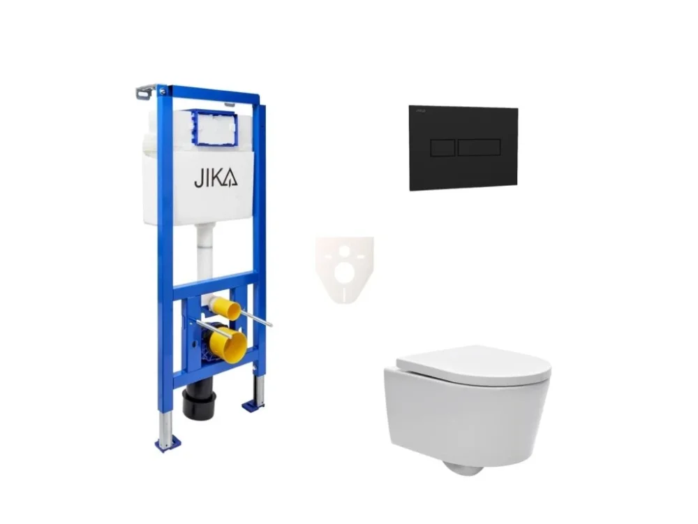 Autentický SAT Závěsný WC set do lehkých stěn / předstěnová SAT Brevis SIKOJSW3