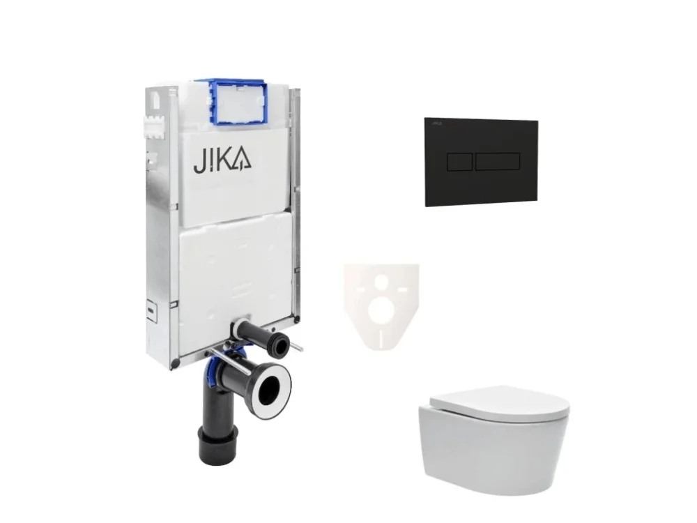 SAT Cenově zvýhodněný závěsný WC set Jika k zazdění + WC SAT Brevis SIKOJW3 Dokud Zásoby Vydrží