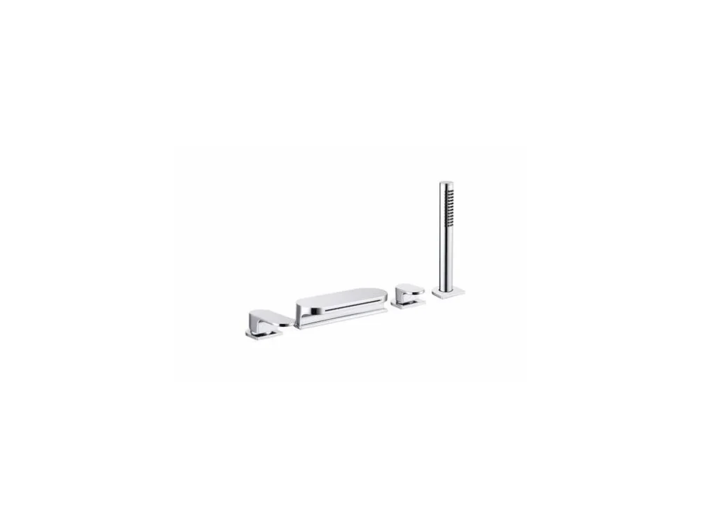 Ravak Vanová baterie Ravak Chrome CR025.00 se sprchovým setem chrom X070073 Bezpečná Platba