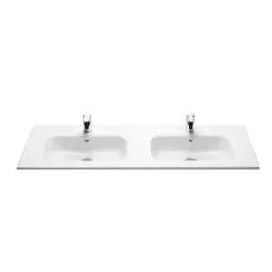 Akční Cena Roca Nábytkové dvojumyvadlo Roca Optica 119x46 cm otvor pro baterii uprostřed A32799A000