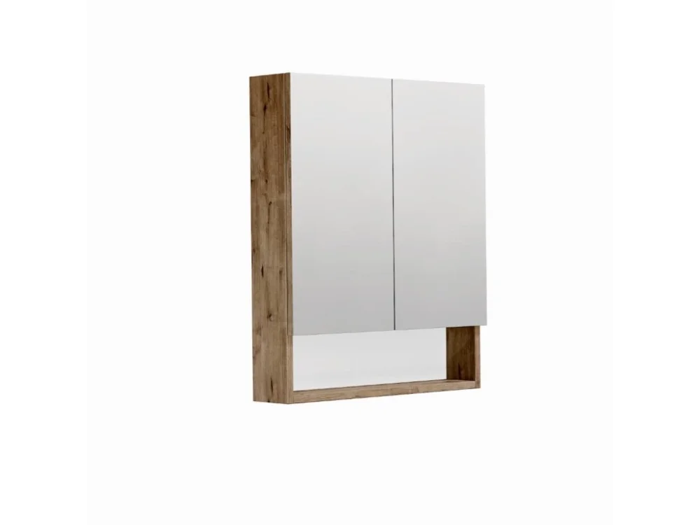 SAT Zrcadlová skříňka SAT Cube Way 60x14x72 cm lamino dub wellington GALCU60DW Přímo Od Výrobce