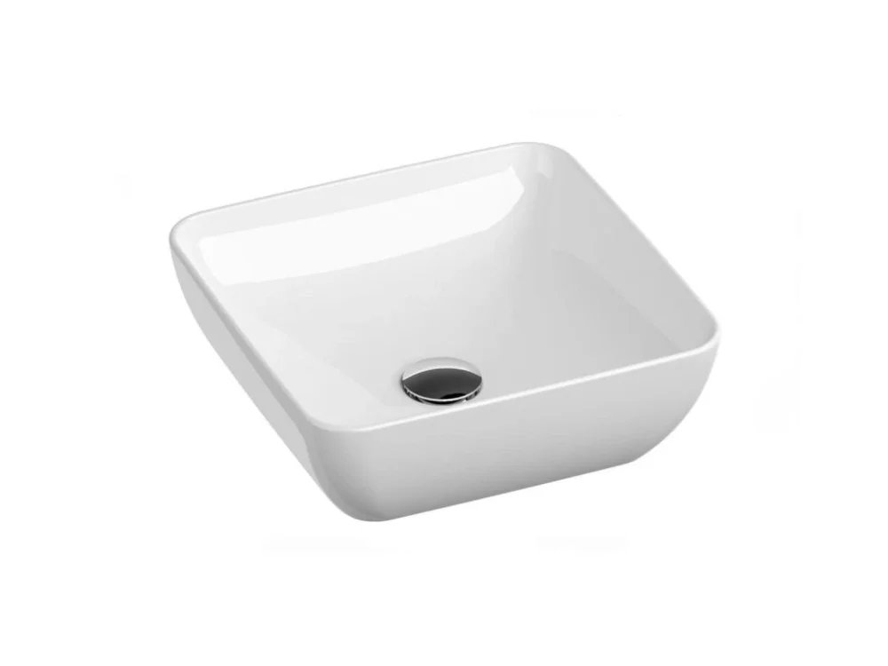 Nízká Cena Ravak Umyvadlo na desku Ravak Uni 38x38 cm bez přepadu XJX01138001