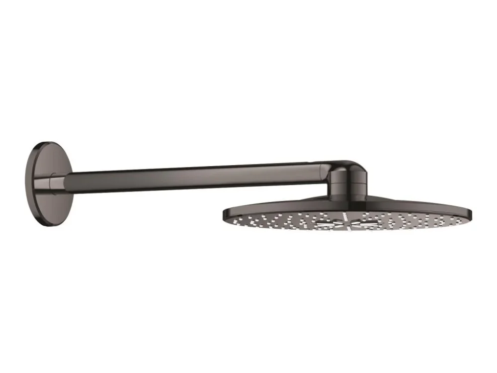 Grohe Hlavová sprcha GROHE Rainshower SmartActive na stěnu včetně sprchového ramena Hard Graphite 26475A00 Vrácení Zdarma