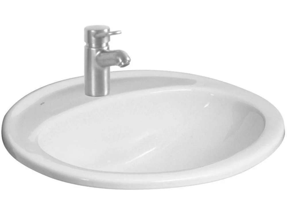 Jika Zápustné umyvadlo Jika Ibon 52x41 cm otvor pro baterii uprostřed H8130100001041 Oblíbený