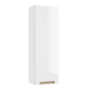 Akce Naturel Koupelnová skříňka Naturel Stilla 30x90x22 cm bílá STILLAC03002