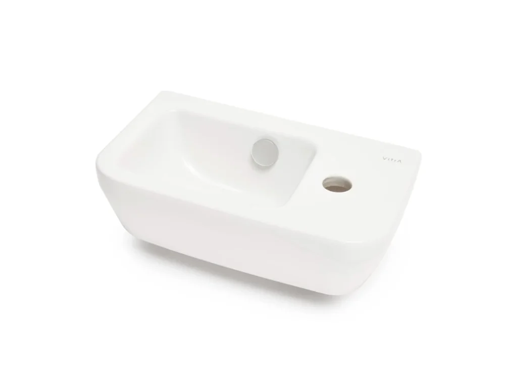 Rychlé Dodání VitrA Umývátko VitrA Integra 37x22 cm otvor pro baterii vpravo 7091-003-0029